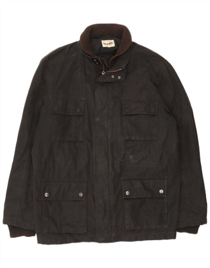 Мужская куртка Wrangler UK 42 XL, черный полиэстер