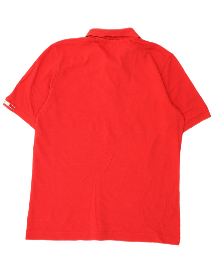 KAPPA Mens Polo Shirt Medium Red