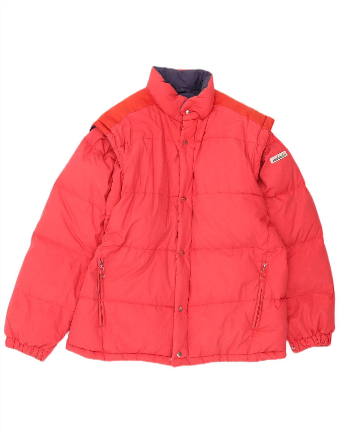 VINTAGE Mens Padded Jacket UK 38 Medium Pink
