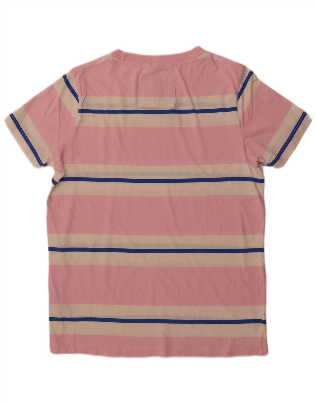 ABERCROMBIE & FITCH Мужская футболка Muscle Top XL из хлопка в розовую полоску