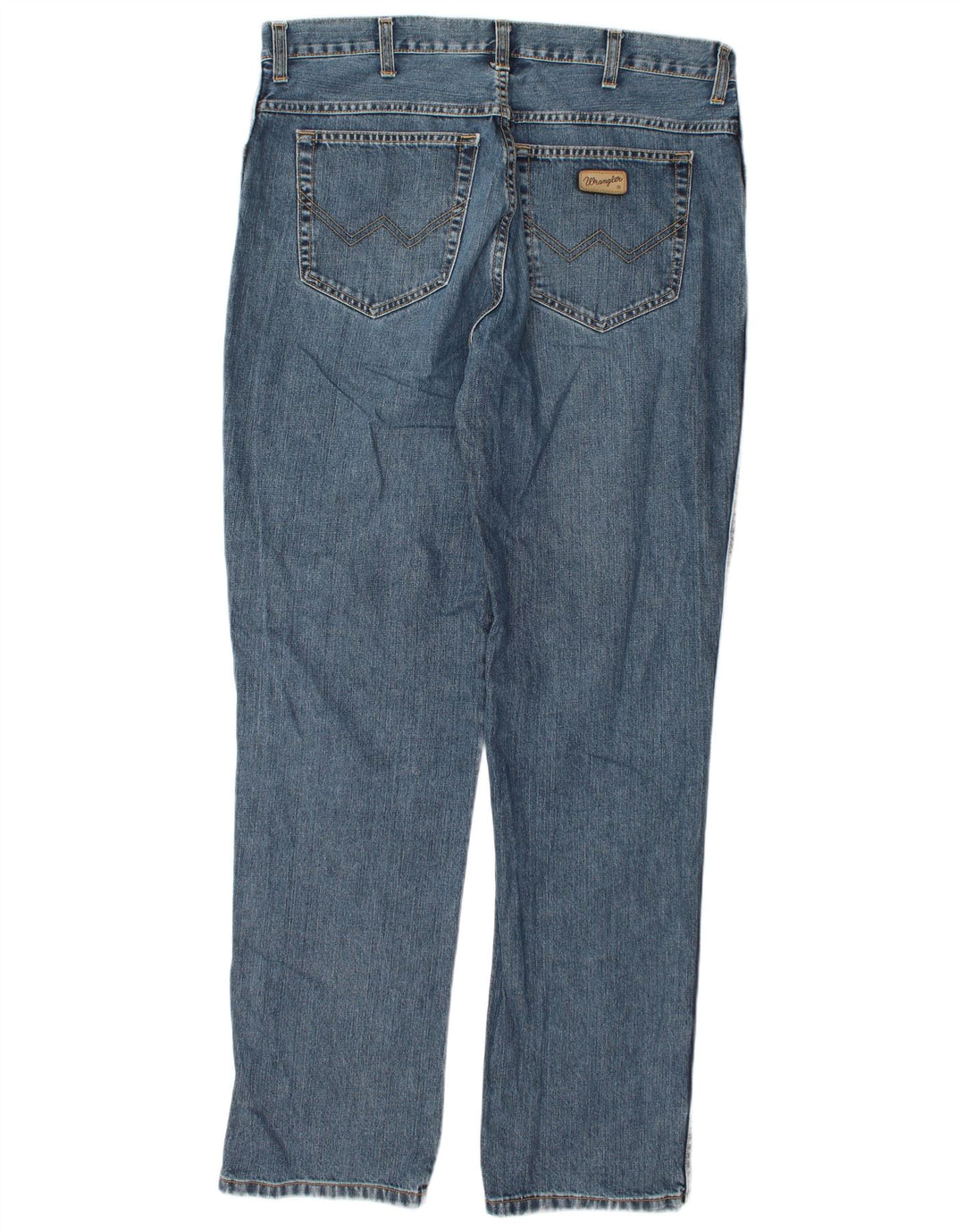 Мужские прямые джинсы Wrangler Texas W38 L36, синий хлопок