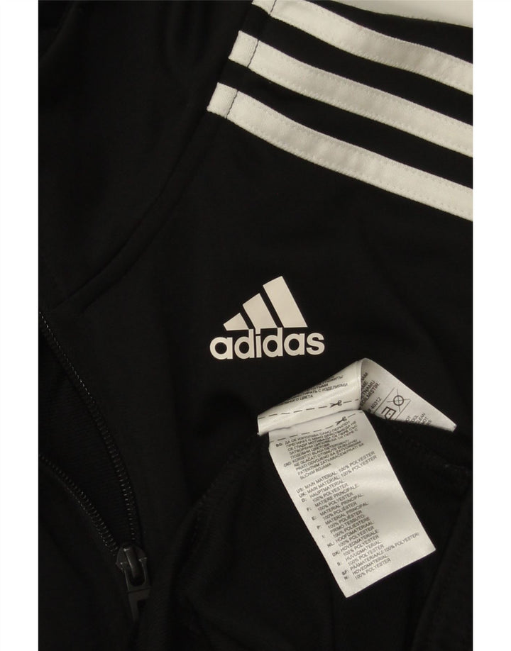 Мужская спортивная куртка Adidas, большая черная полиэстер