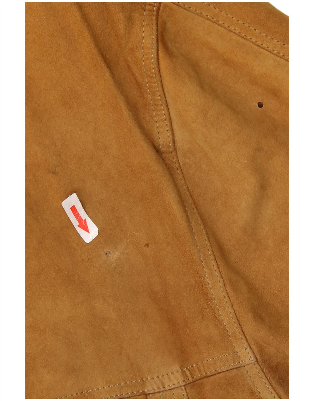 ASGARD Мужское замшевое пальто UK 42 XL Коричневое