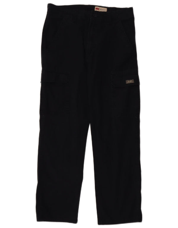 WRANGLER Мужские брюки-карго свободного покроя W32 L32 Темно-синие хлопковые