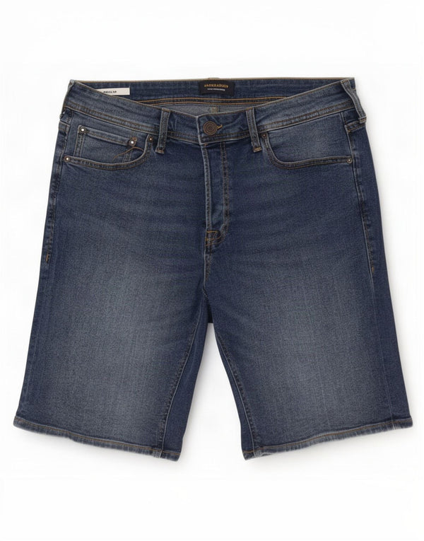 Мужские джинсовые шорты Jack & Jones Regular W30, синие, хлопок