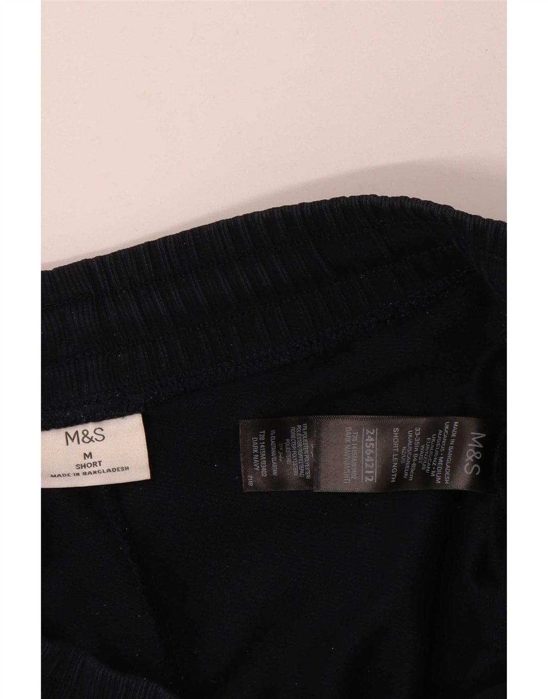 Женские спортивные брюки Marks & Spencer UK 14, средний темно-синий, хлопок