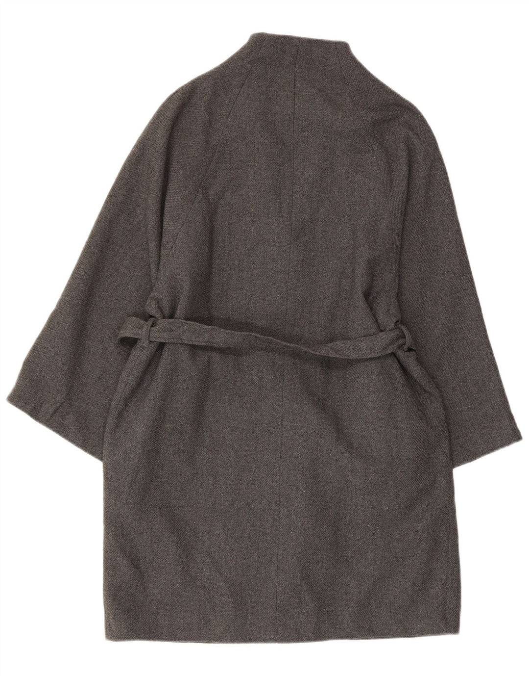 CHEAP MONDAY Женское пальто UK 10, маленькое серое акрил