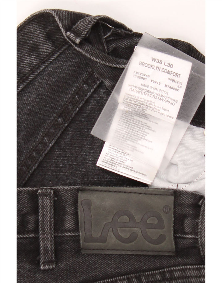 Мужские джинсовые шорты Lee Brooklyn Comfort W38 XL, черные, хлопковые