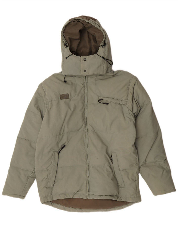 Мужская утепленная куртка Fila с капюшоном UK 38, средний зеленый полиамид