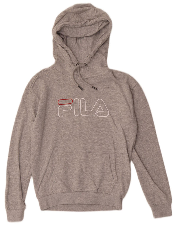 Мужской джемпер с капюшоном Fila XS, серый хлопок