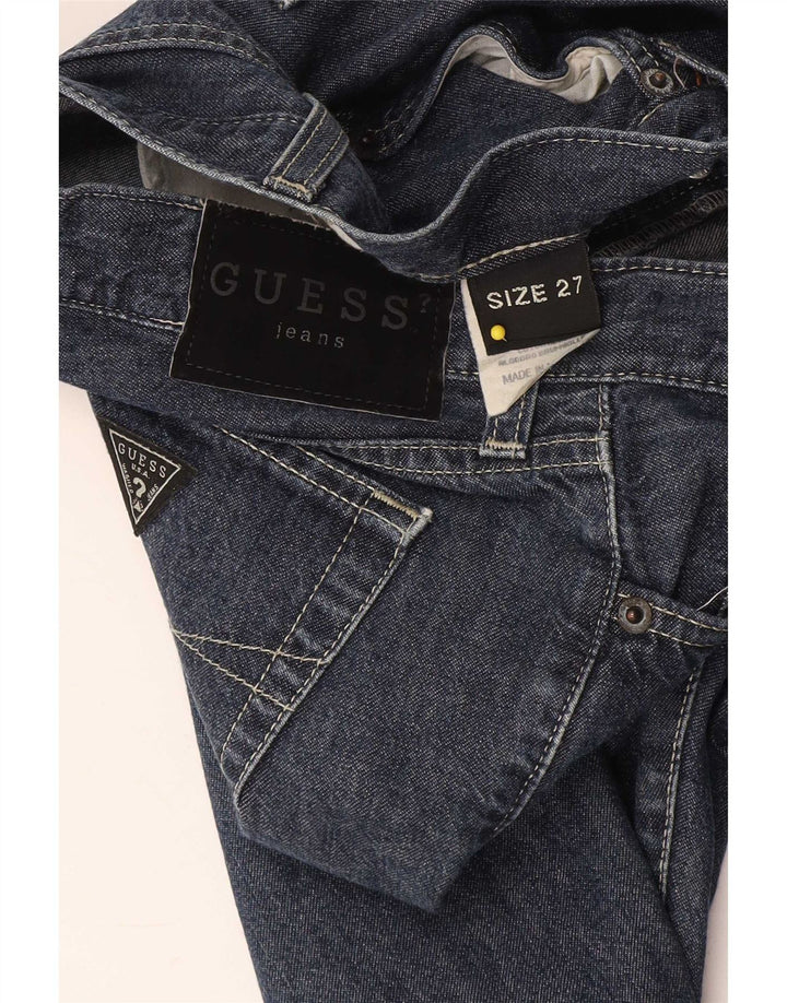 Женские прямые джинсы Guess W27 L30, синие, хлопок
