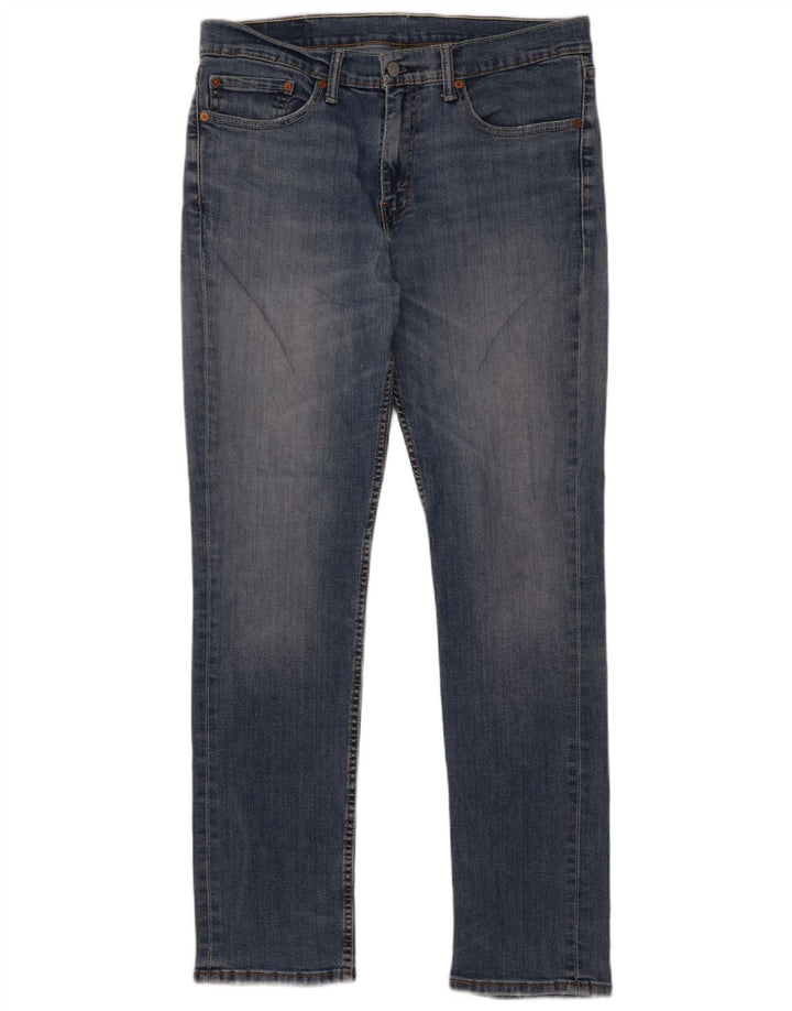 Мужские джинсы Levi's Slim 511 W34 L34 синие, хлопок
