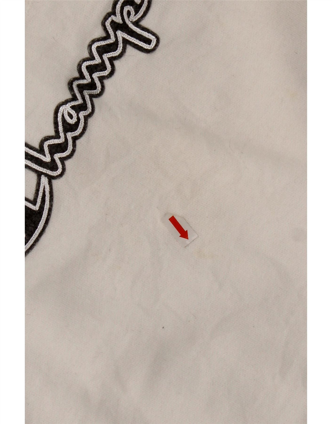 Женский свитер с рисунком Champion UK 16, большой белый полиэстер