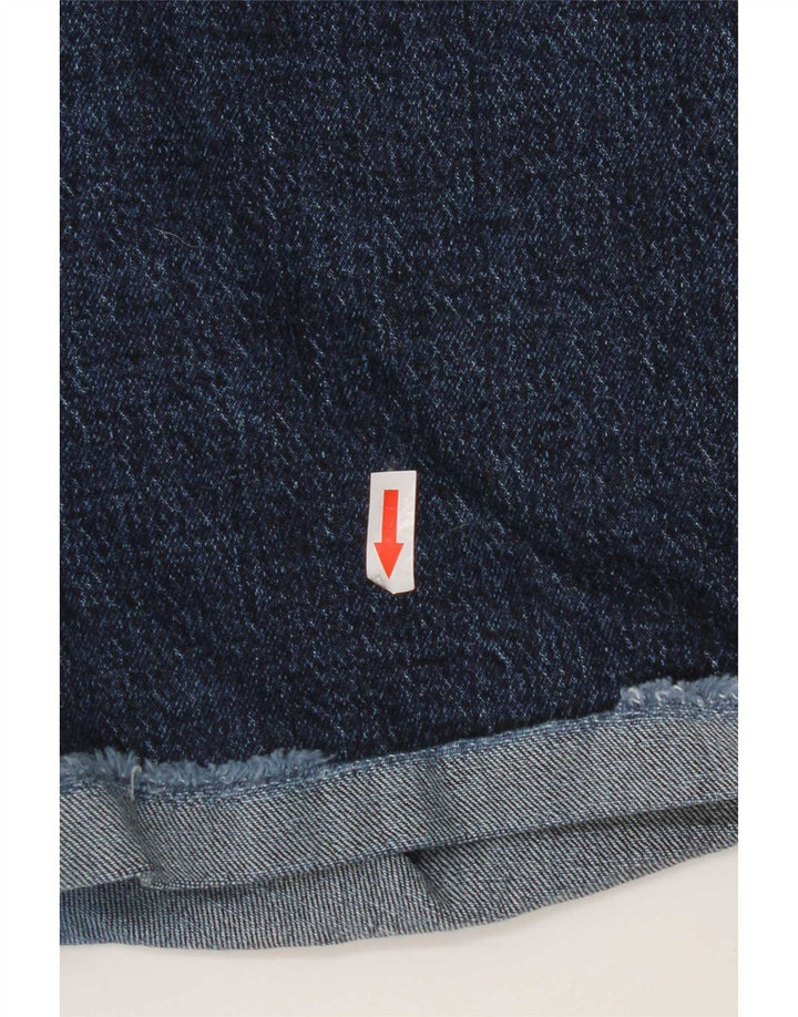 Женские джинсовые шорты Levi's 501 W30, средний темно-синий, хлопок