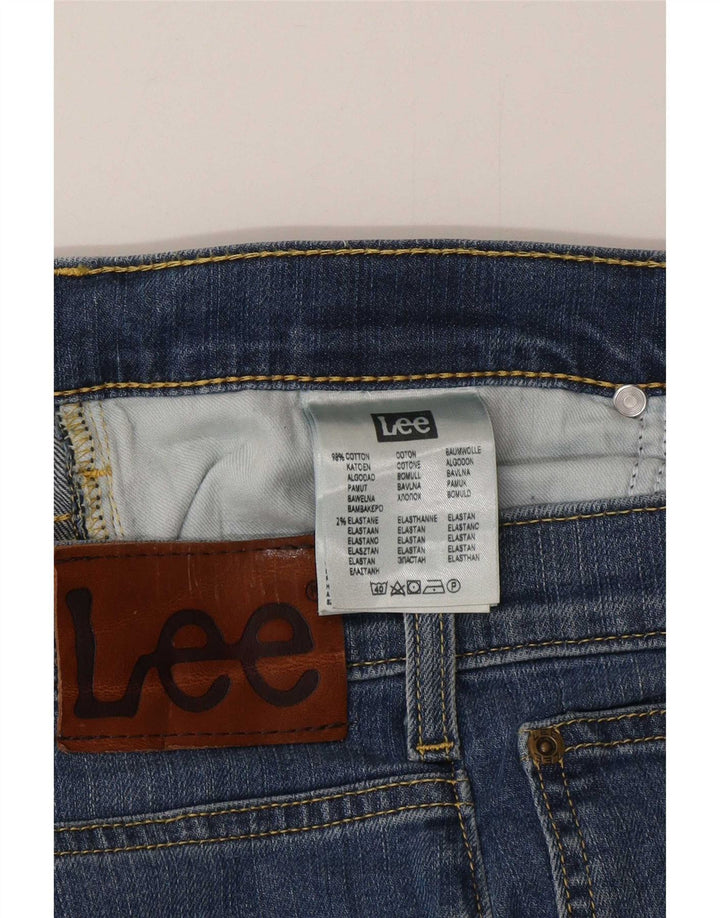 Мужские прямые джинсы Lee Brooklyn W36 L32, синий хлопок
