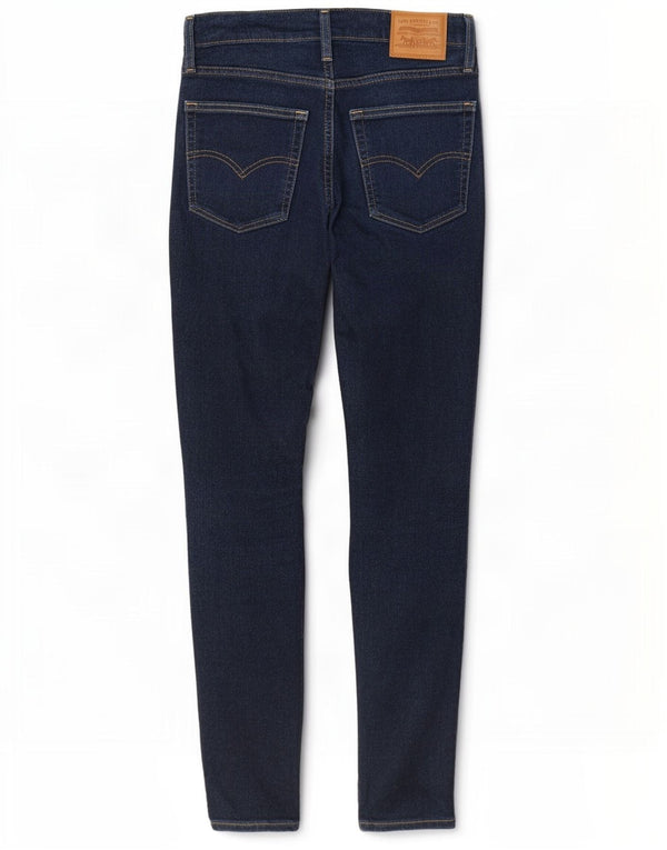 Женские джинсы скинни Levi's 721 с высокой посадкой W27 L27 Темно-синие