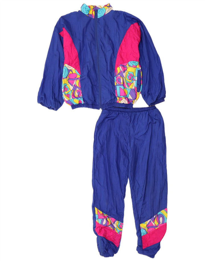 Полный спортивный костюм ORSO POETA для мальчиков 13–14 лет, синий, полиамид с цветными блоками