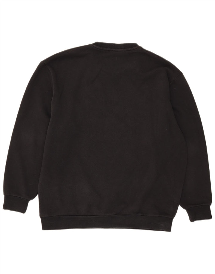 Мужской свитшот Adidas Oversized с рисунком 2XS, черный хлопок
