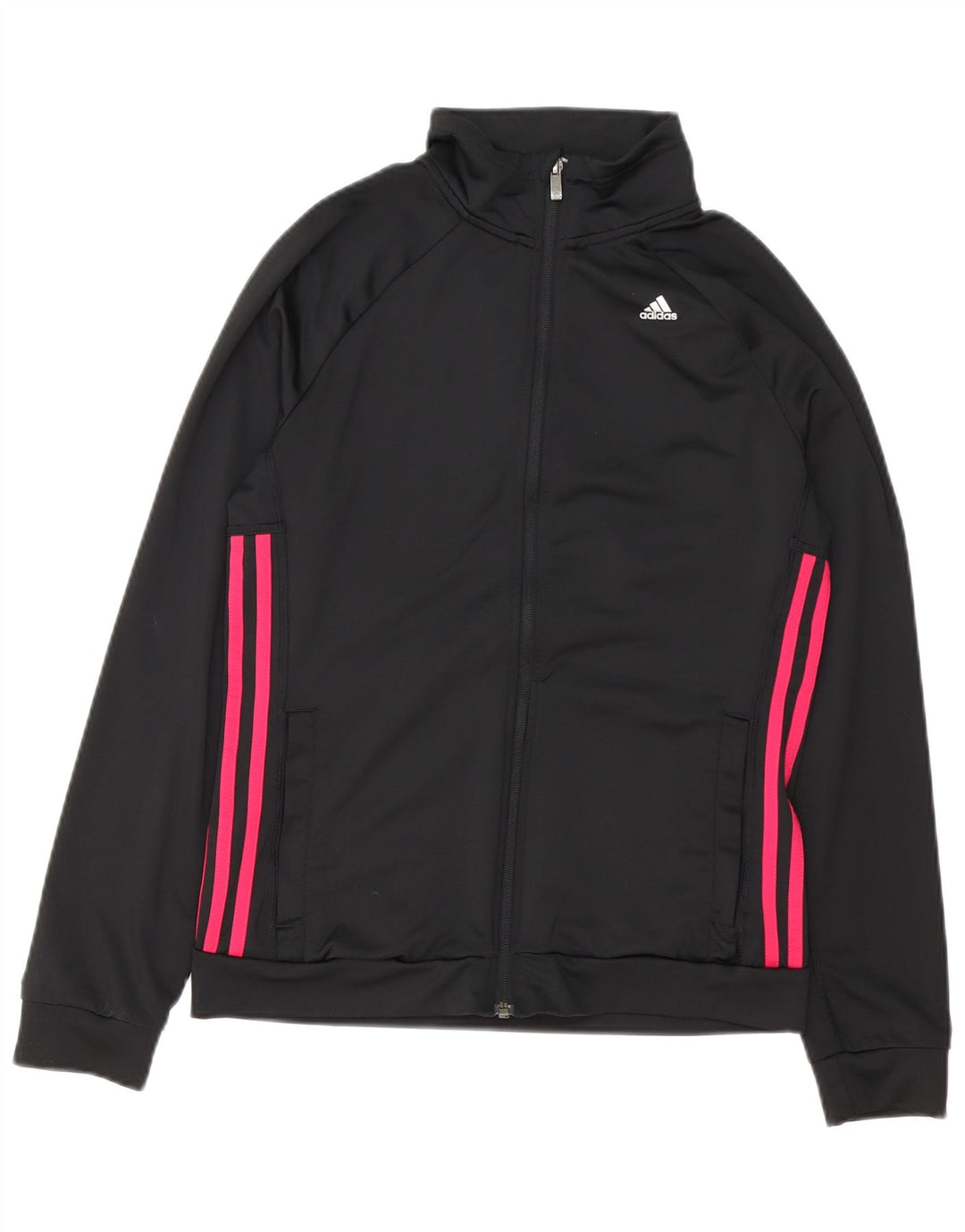 Женская верхняя куртка Adidas Climalite Oversized, Великобритания 8/10, маленькая черная