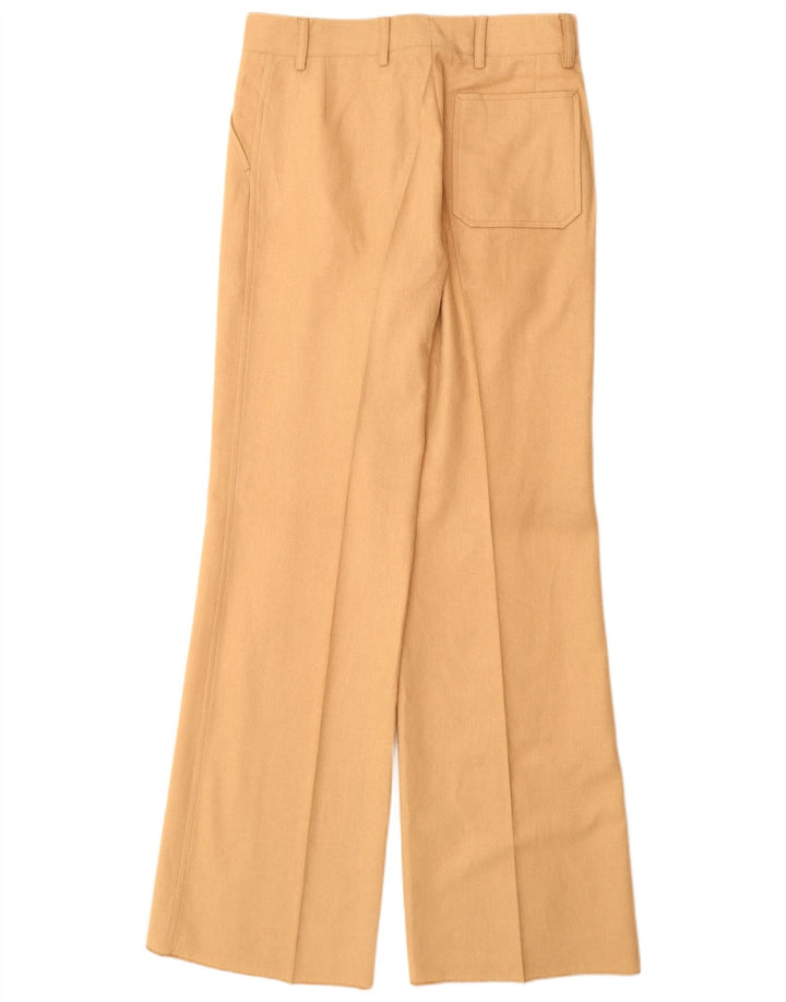 ВИНТАЖНЫЙ женский комплект из 2 предметов UK 12 Medium W28 L34 Бежевый