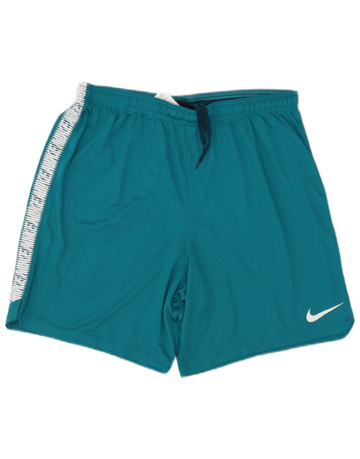 Мужские спортивные шорты Nike Dri Fit с графическим рисунком 2XL, синие, полиэстер