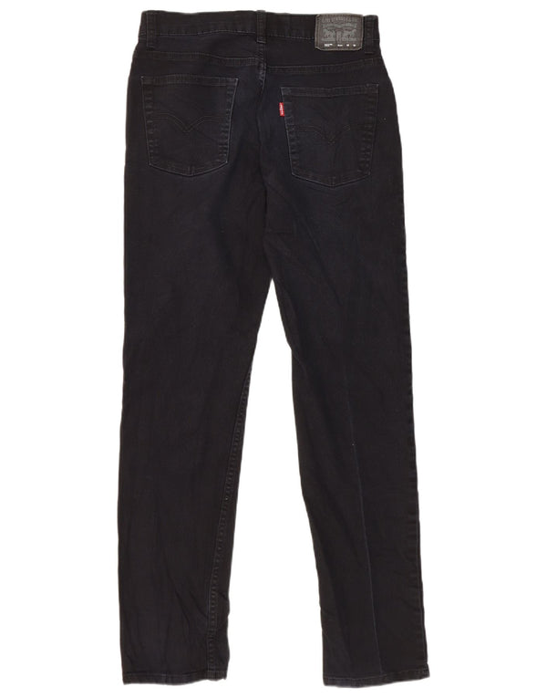 Женские зауженные джинсы Levi's 502 Regular W28 L30 Темно-синие, хлопок