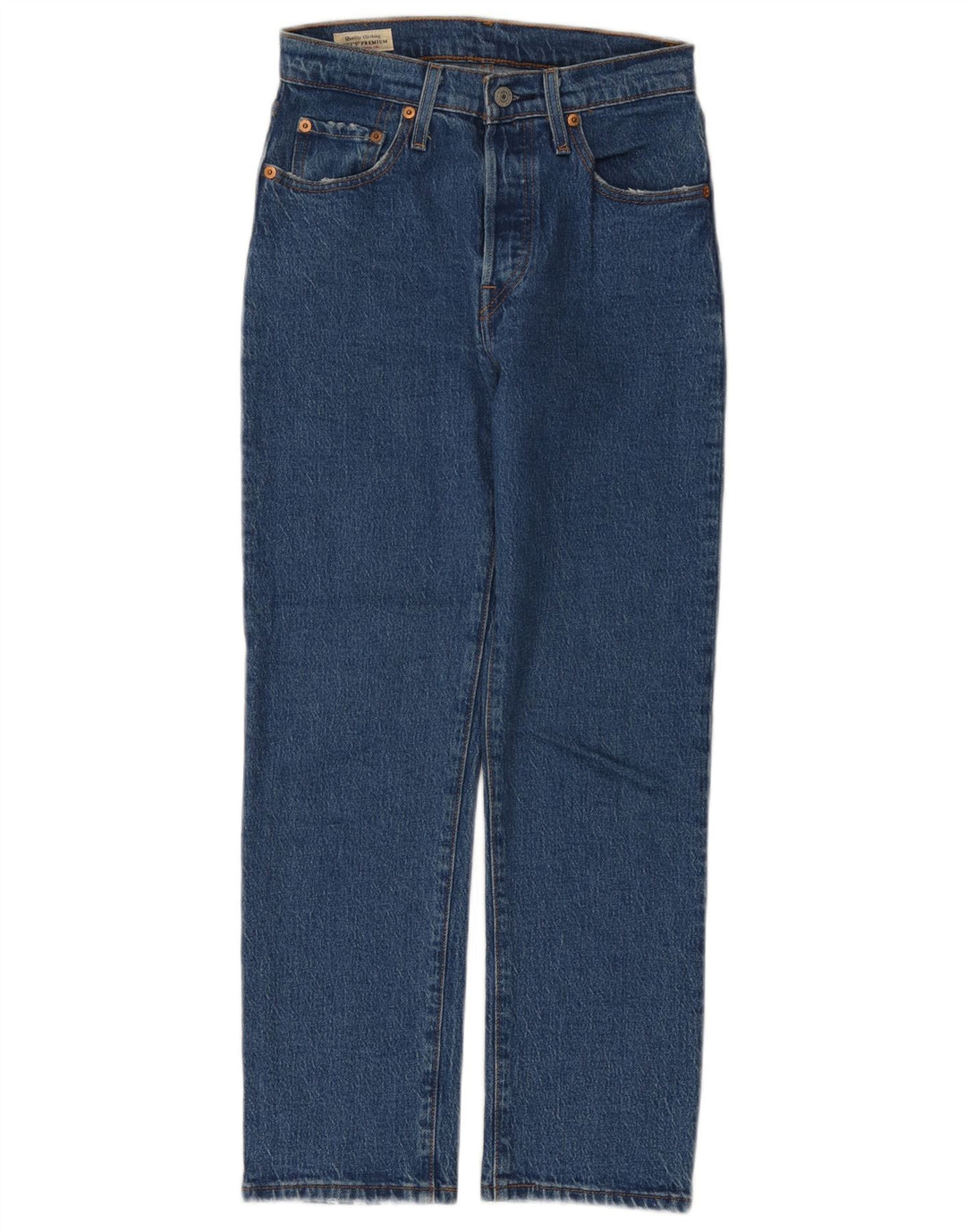Женские прямые джинсы Levi's 501 W25 L26 синие, хлопок