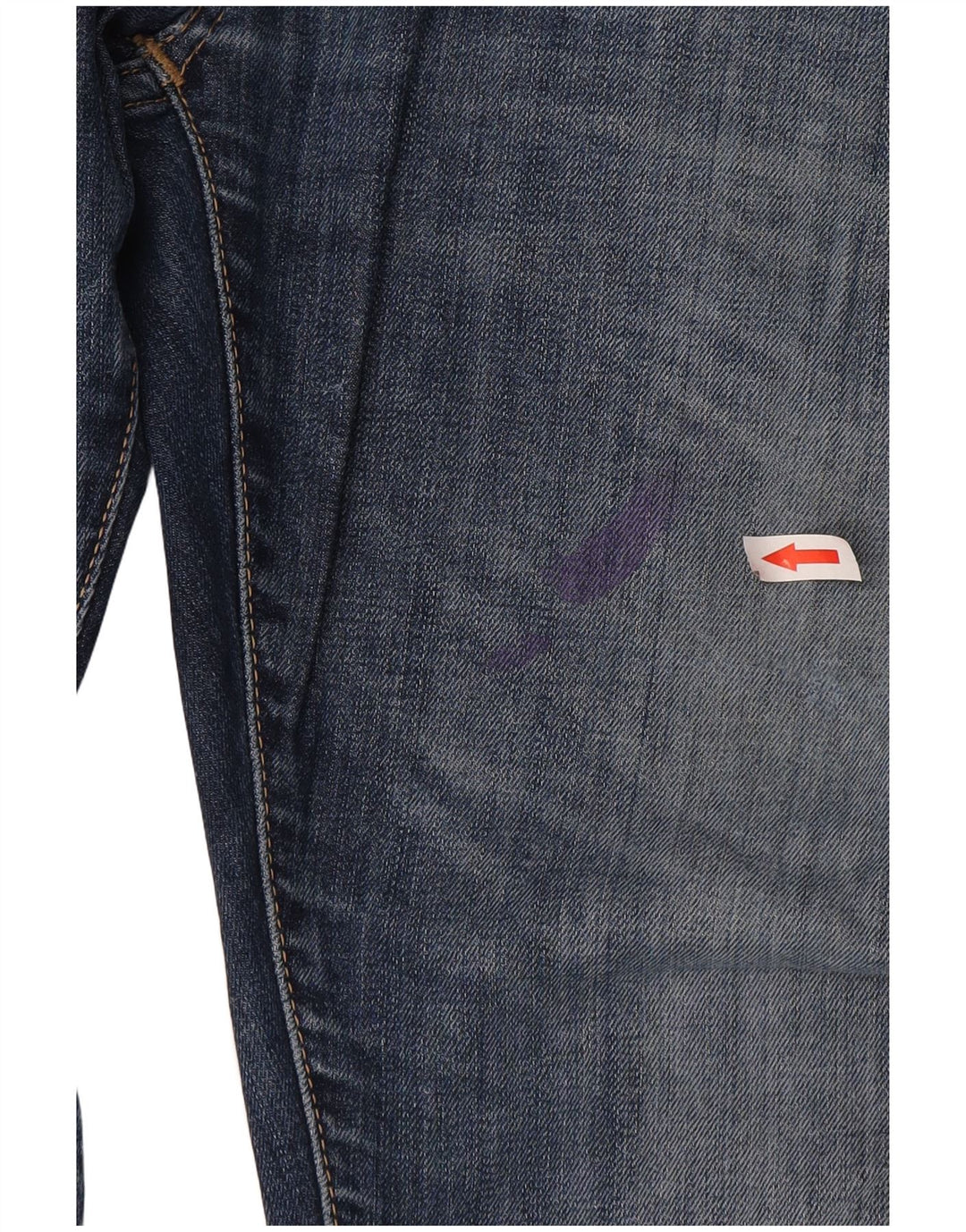 Мужские зауженные зауженные джинсы Levi's 512 W33 L30 синие, хлопок
