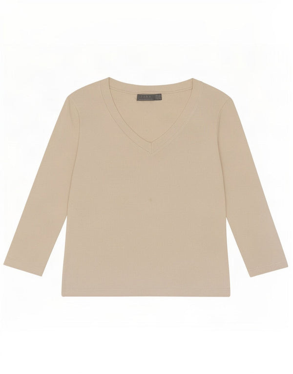 Женский укороченный топ Zara с рукавом 3/4 UK 12, средний белый