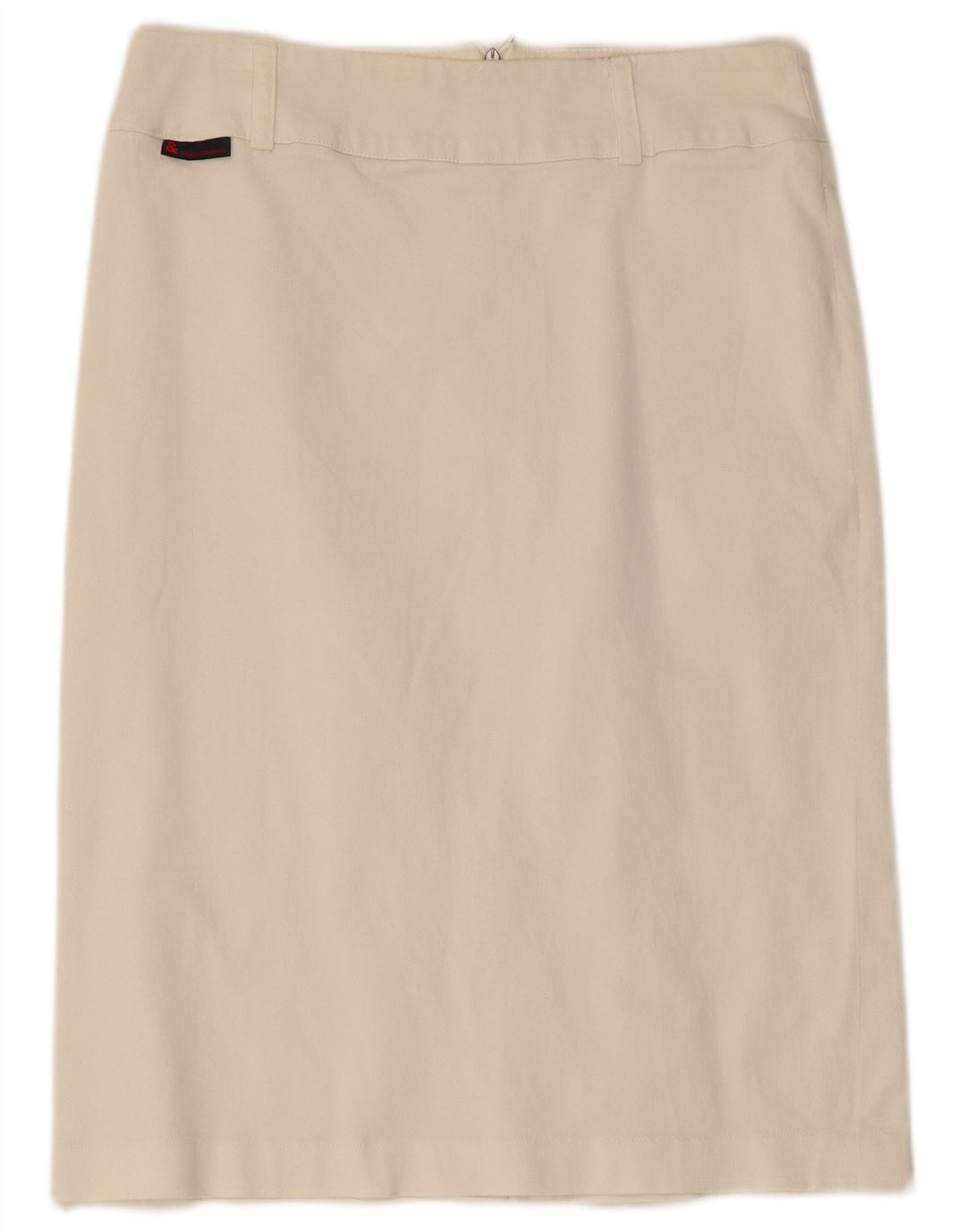 Dolce & Gabbana Женская прямая юбка IT 42 Medium W30 Белый хлопок