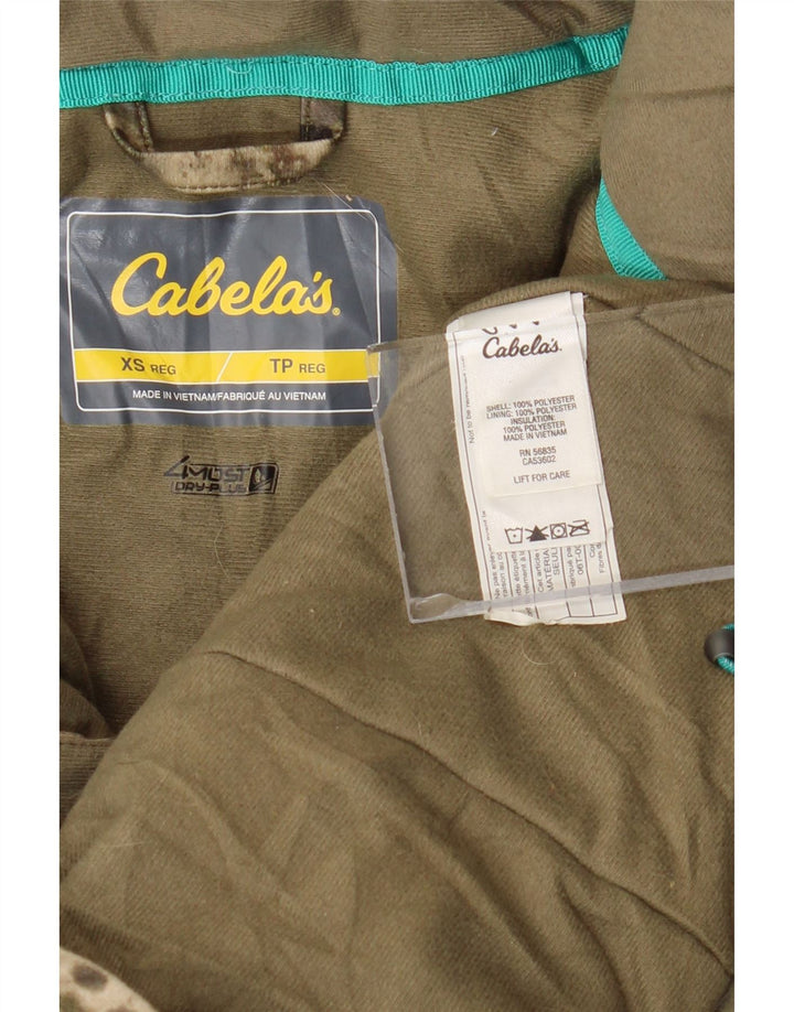 Женская ветровка оверсайз CABELA'S UK 6 XS Камуфляж цвета хаки