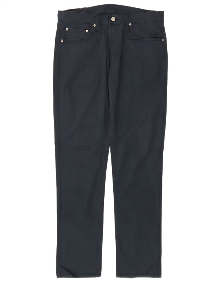 Мужские джинсы Levi's 511 Slim W32 L32 Темно-синие, хлопок