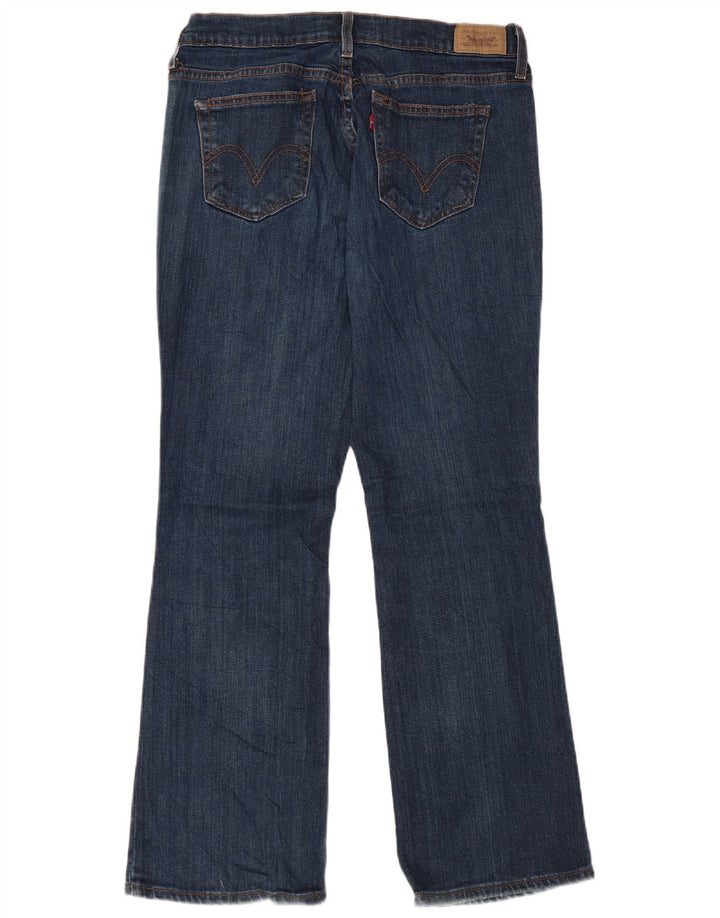 Женские джинсы Levi's 515 Bootcut, размер США 10, большие размеры W32 L30, синий хлопок