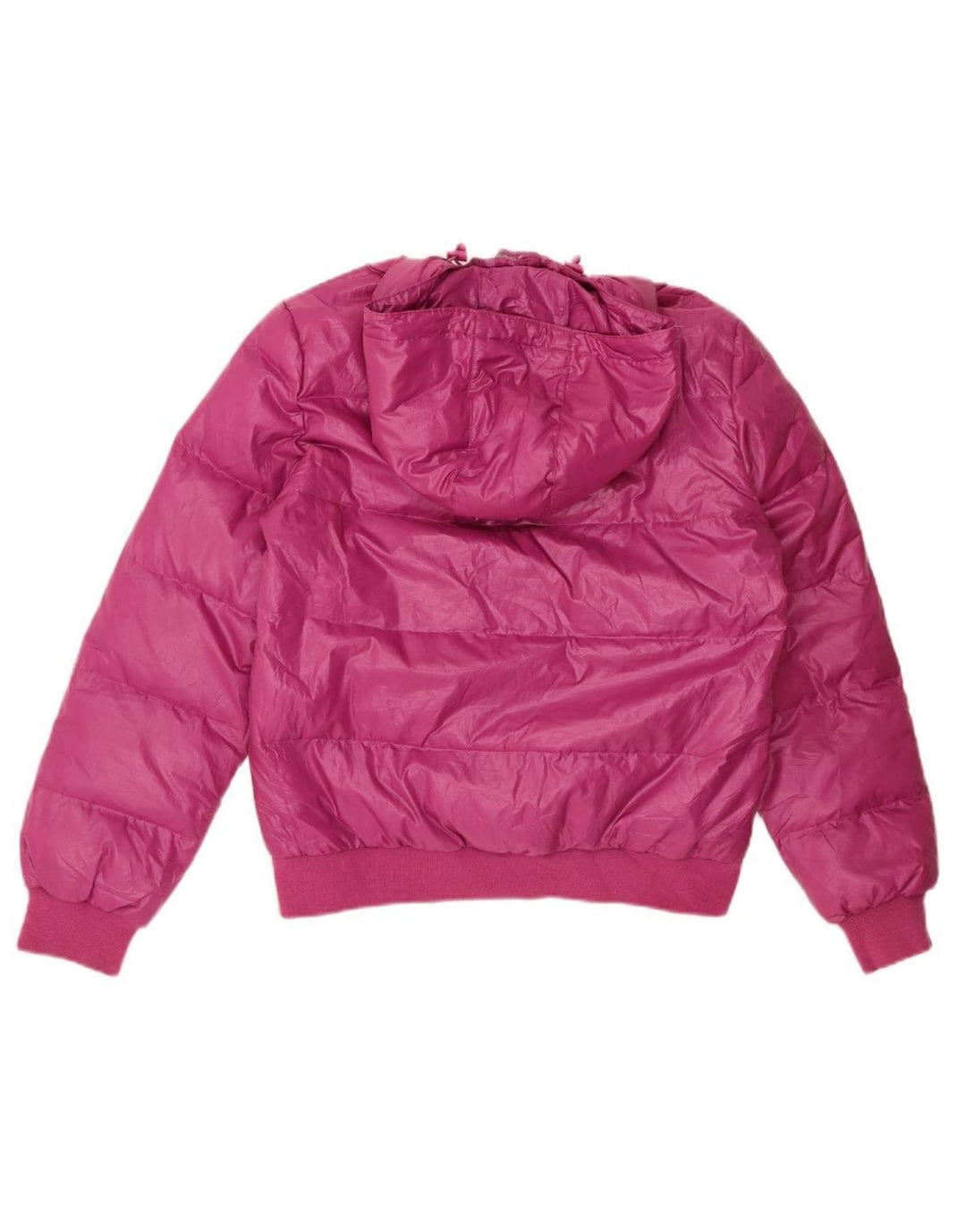 LOTTO Womens Hooded Padded Jacket UK 18 XL Pink Polyester