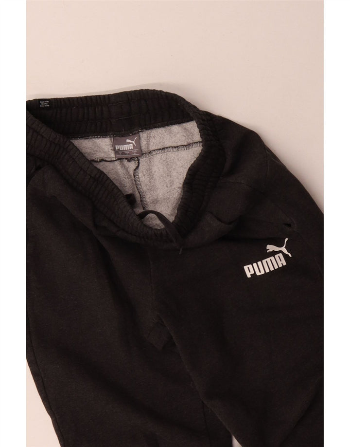 Мужские спортивные брюки Puma, джоггеры, маленькие серые, хлопок