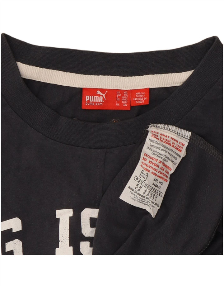 Мужской жилет с рисунком Puma 2XL, темно-синий, хлопок