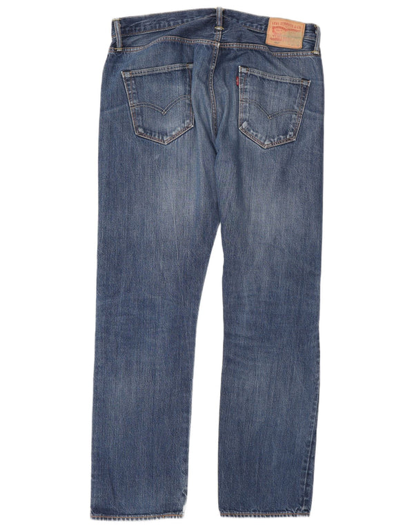 Мужские прямые джинсы Levi's 501 W34 L32 синие