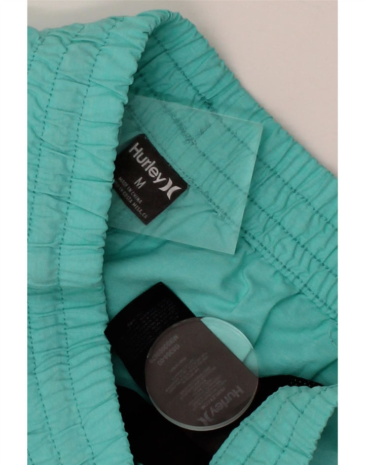 HURLEY Mens Swimming Shorts Medium  Turquoise Polyester Vintage Hurley and Second-Hand Hurley from Messina Hembry 