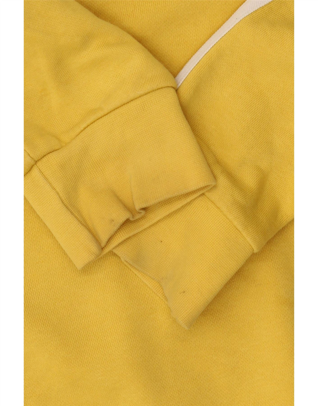 Мужской свитер свободного кроя Adidas XS, желтый хлопок