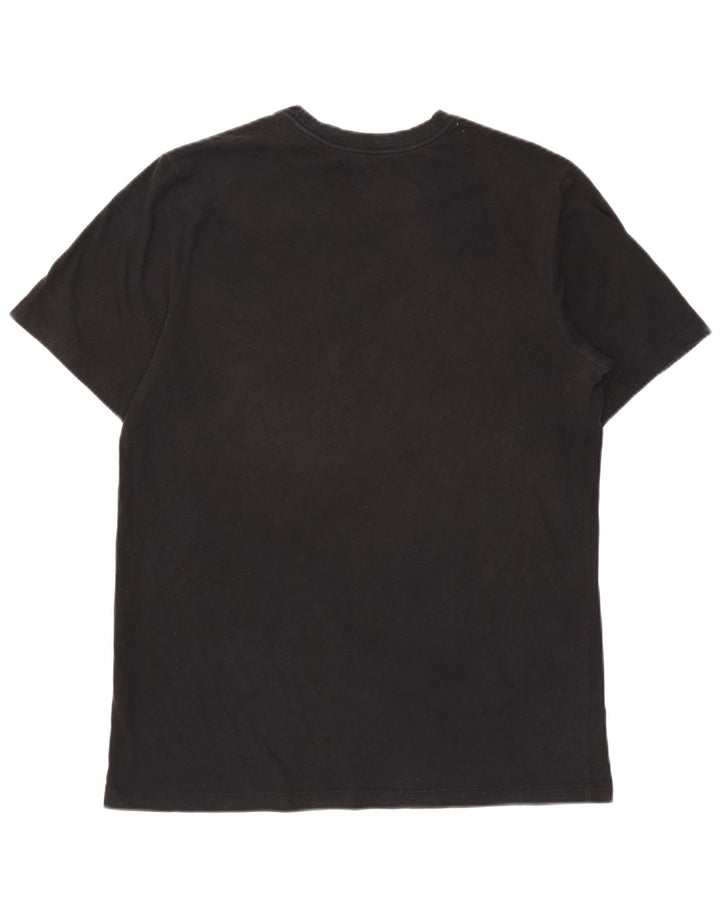 Мужская футболка с рисунком Nike Dri Fit, большая черная