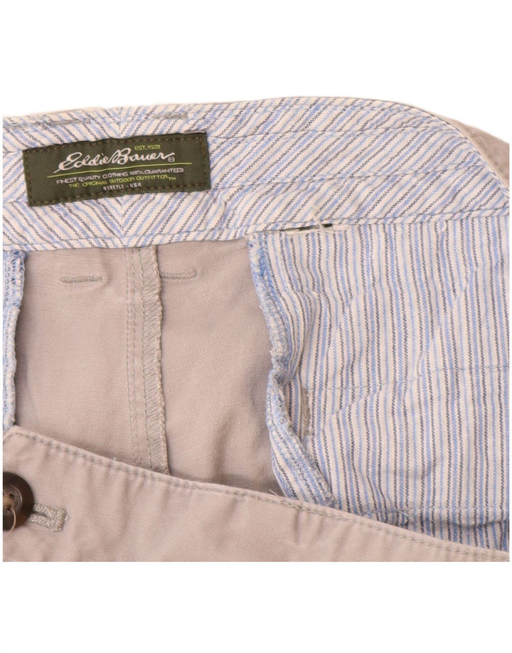 Женские прямые капри Eddie Bauer W32 L19 серые