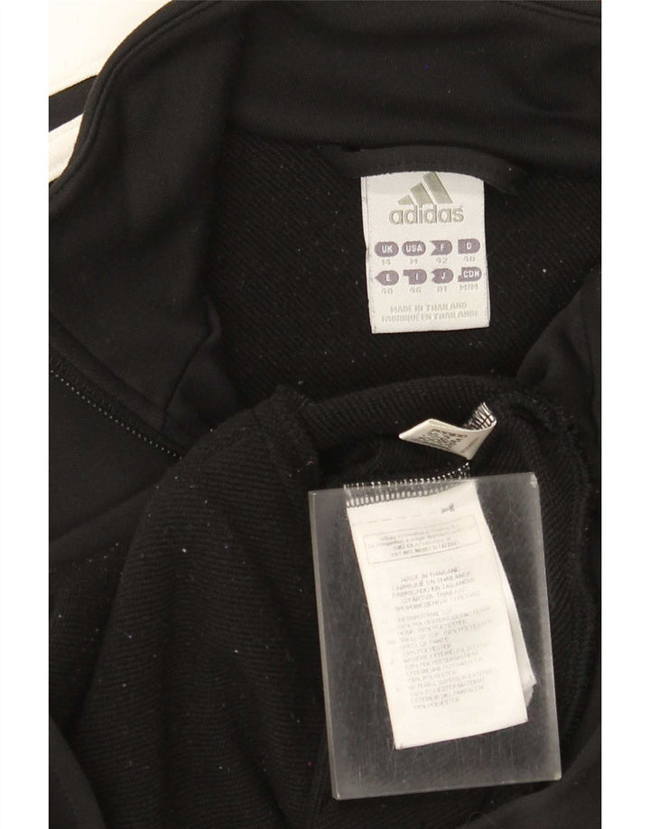 Женский спортивный костюм Adidas Top Jacket UK 14, средний черный, полиэстер