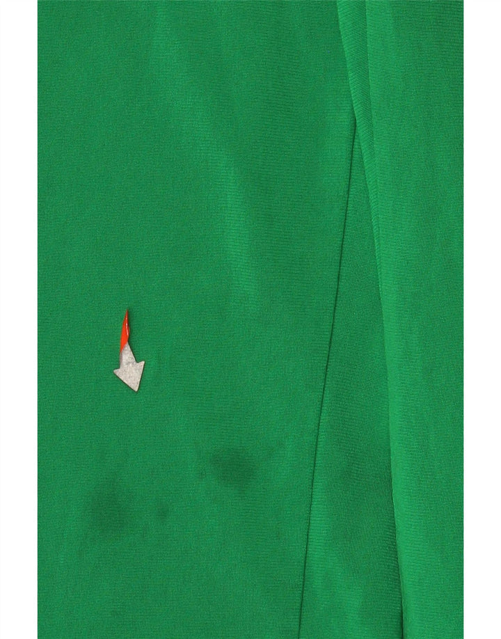 Мужские спортивные брюки Adidas, большие зеленые из полиэстера