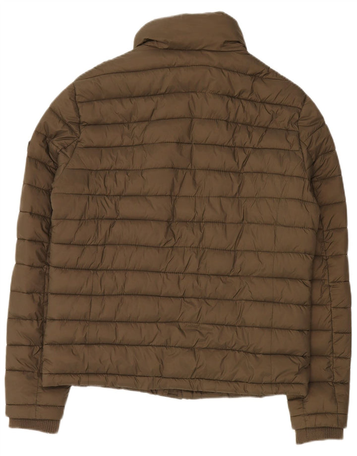 Мужская утепленная куртка Superdry UK 38, средний хаки, нейлон