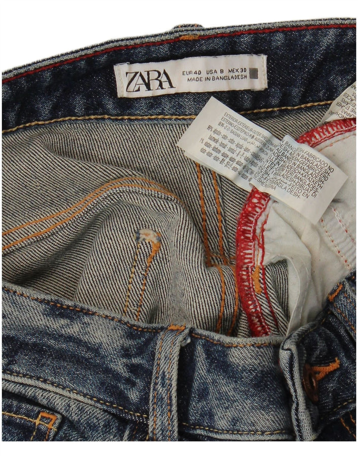 Женские свободные джинсы Zara EU 40 Medium W30 L29, синие, хлопок