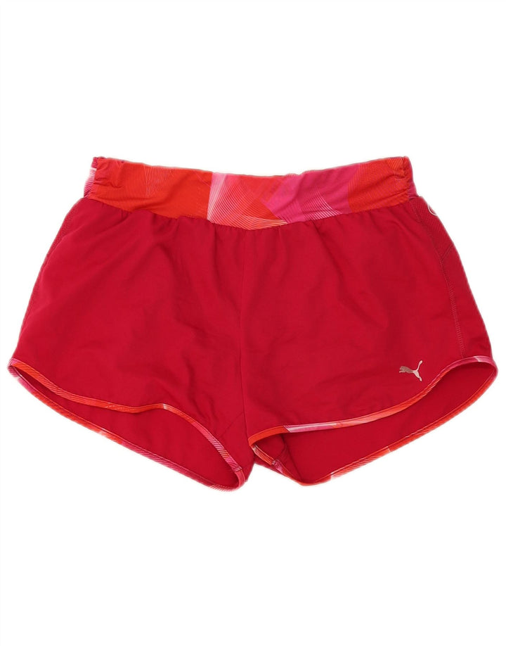 Женские спортивные шорты Puma UK 14, средние бордовые