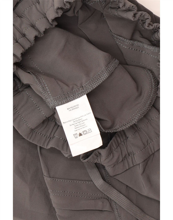 Женские укороченные брюки карго Eddie Bauer, средние W30 L24, серый полиэстер