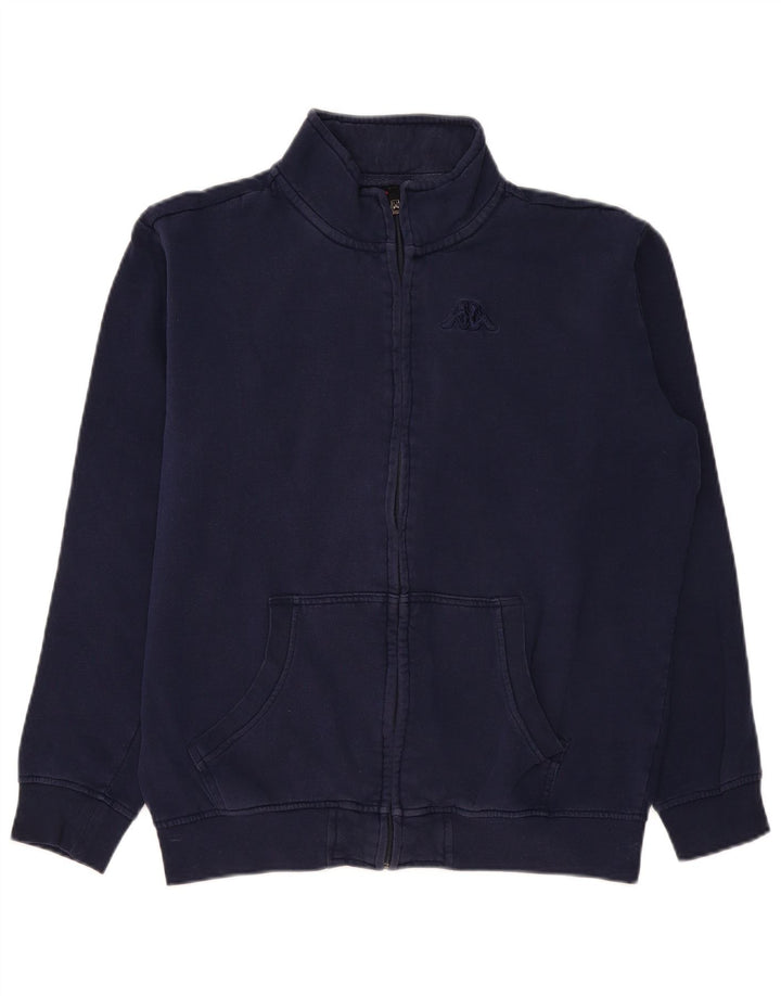 KAPPA Мужской спортивный костюм, верхняя куртка, большая темно-синяя хлопковая куртка