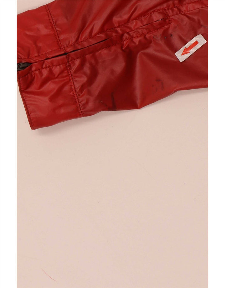 Refrigiwear Женская дождевик с капюшоном IT 38 XS Красный Полиэстер