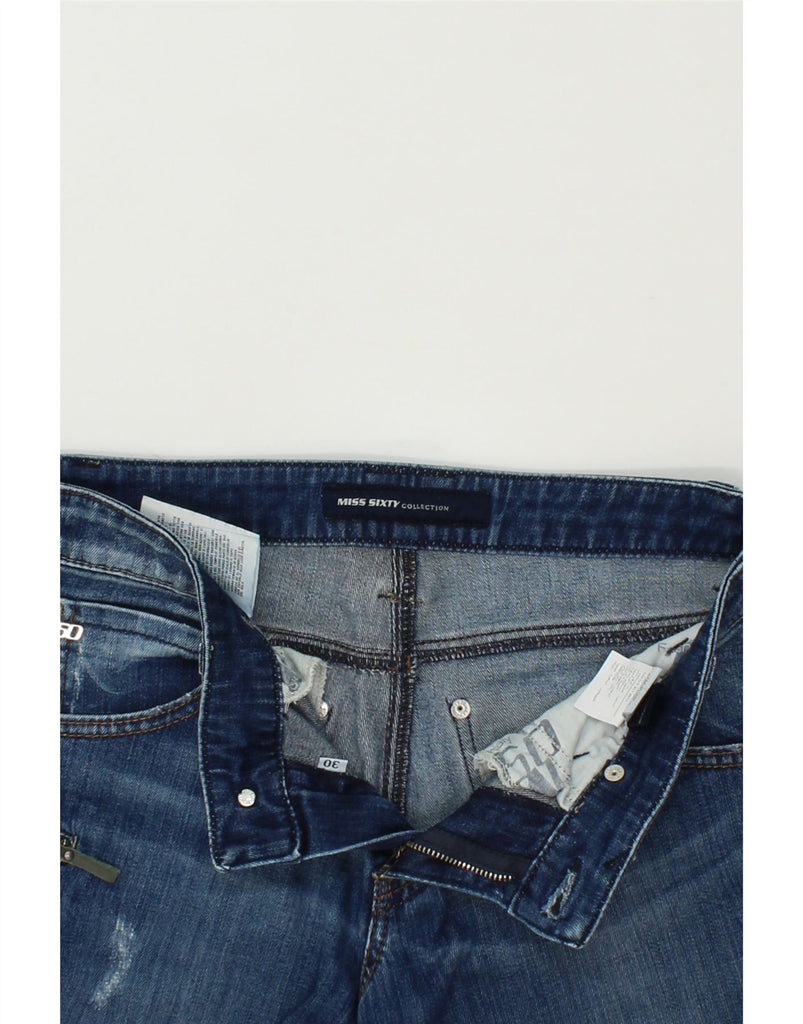 MISS SIXTY Womens Slim Jeans W29 L29  Blue Cotton Vintage Miss Sixty and Second-Hand Miss Sixty from Messina Hembry 